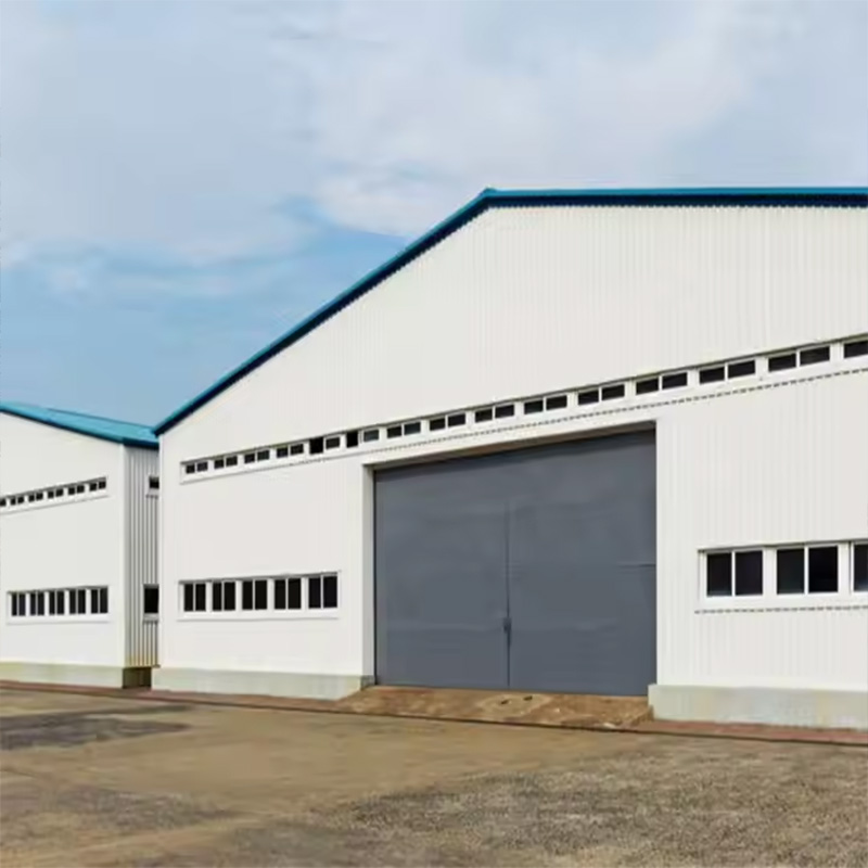 Custom Size Modular Steel Warehouse Wind/Seismic Resistant Bolted Frame For Commercial Goods Storage