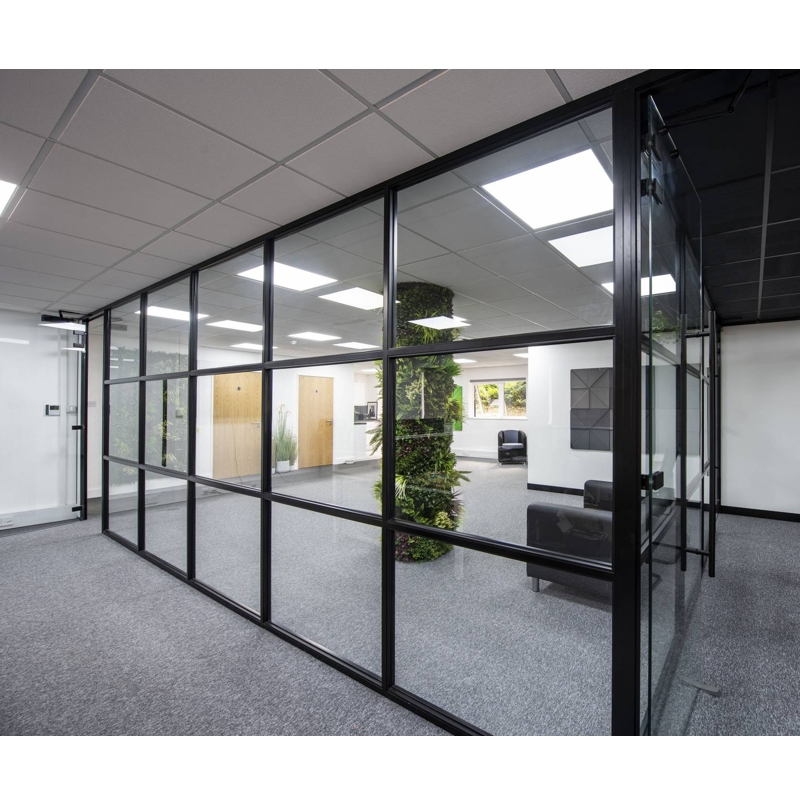 Raumteiler/trennwand Raumtrenner Raumtrenner Trennwand Buro Wall Partition Panel Cloison En Verre Glas Trennwand