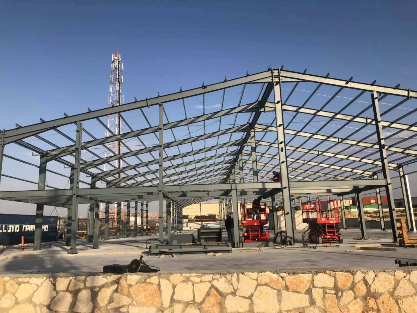 Structural Steel Fabricated Columns and Beams for Commercial Buildings and Garage Sheds