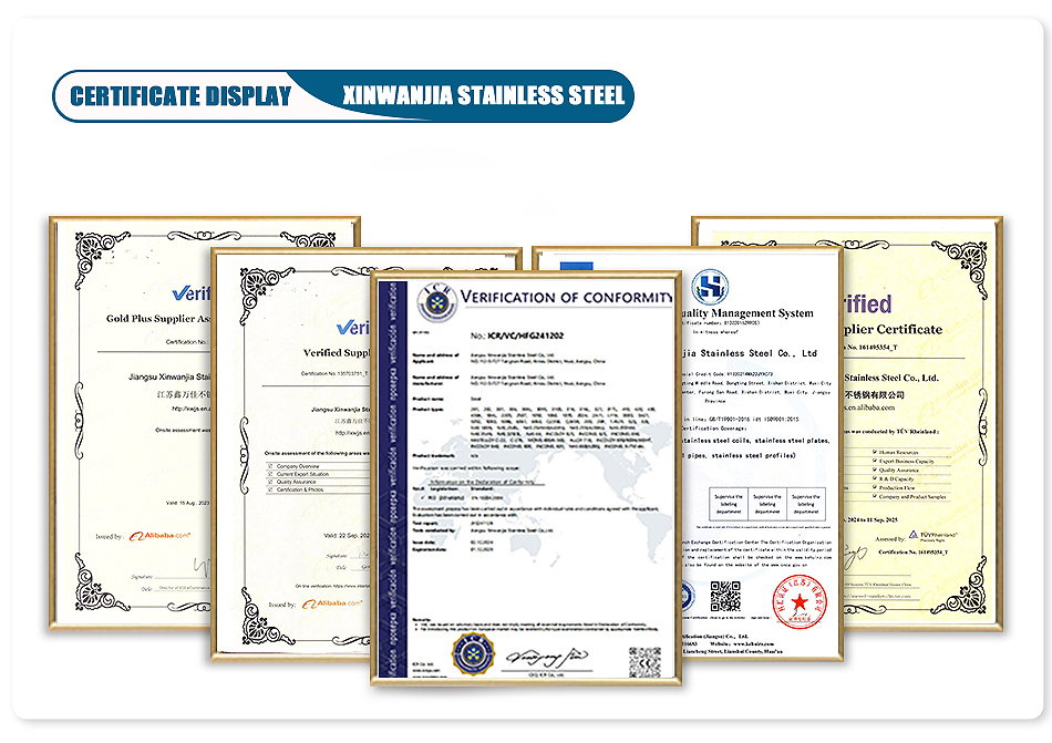 Quality Certificates