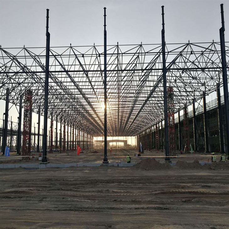 Bolt Ball Space Frame Roof