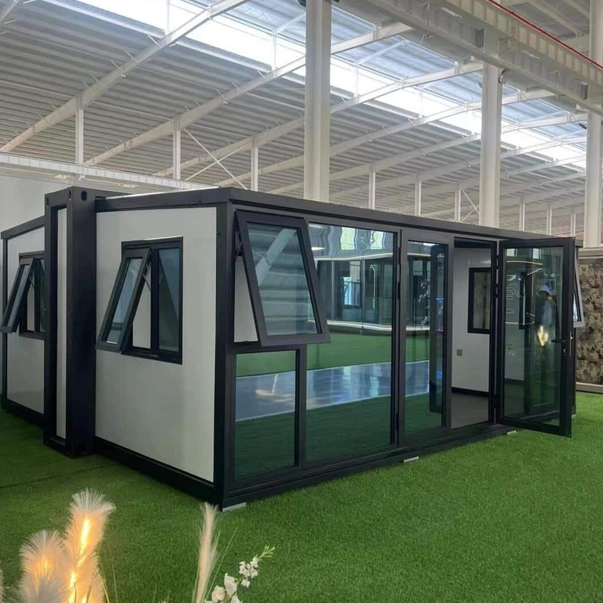 Custom Prefab 20Ft 40Ft Expandable Container Home Kitchen Prefabricated Light Steel Modular House Casa Modular