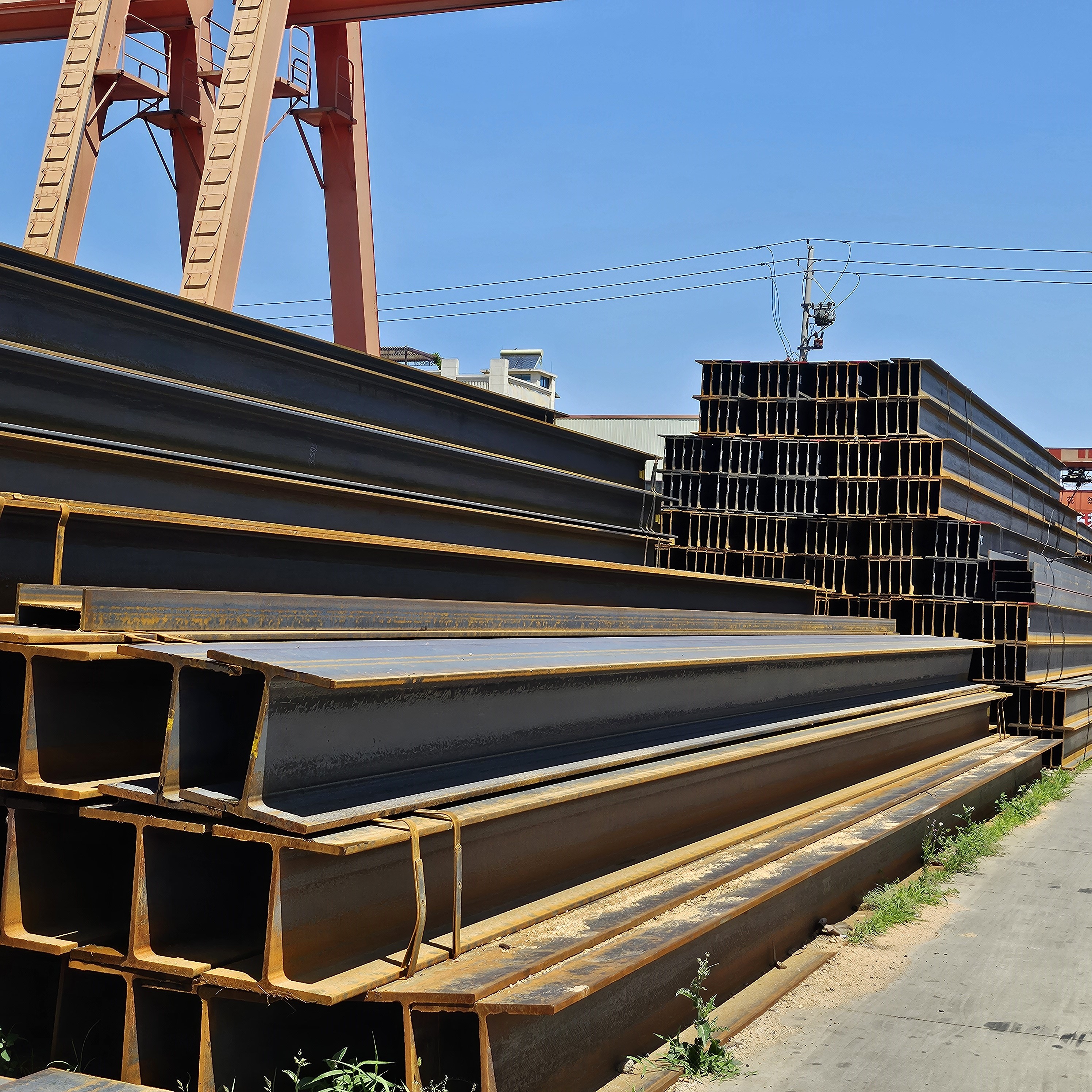 Factory Customization Service I Beams ASTM A36 S235JR S355JR Q195 Q235 Q345 SS400 Hot Rolled Steel H Beam For Construction
