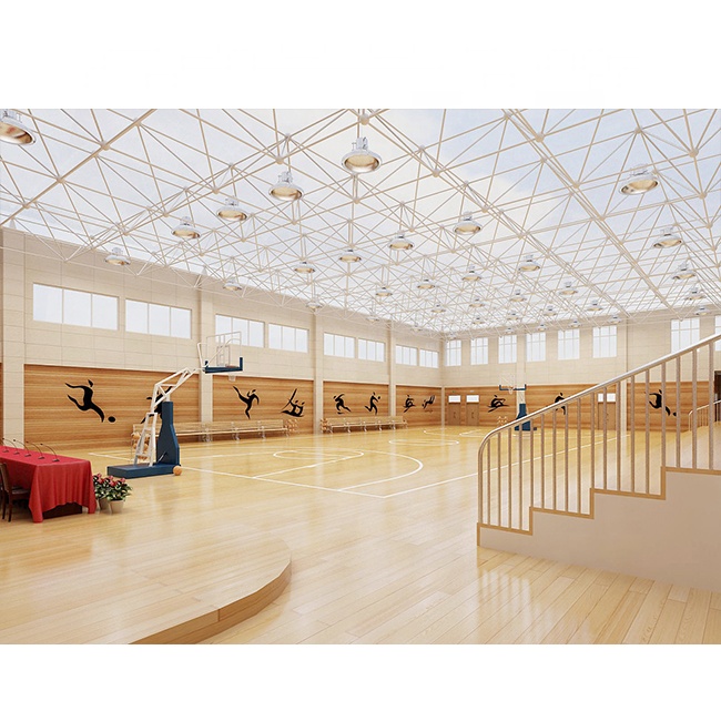 LF-BJMB Prefab Sport Hall Building Steel Structure Space Frame System Gym Warehouse Building
