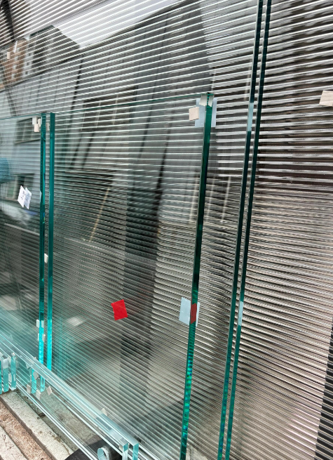 Deep processing glass