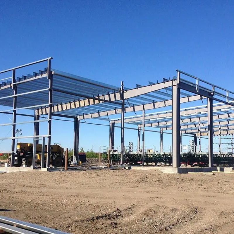 Custom Steel Warehouse Structure Industrial Storage Building For Warehouse Distribution Center