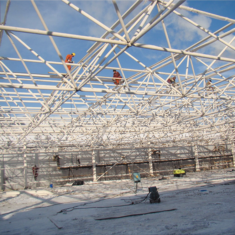 Commercial Prefabricated Steel Structure Building Low Price High Quality Stadium Grandstand with Pipe Truss Structure