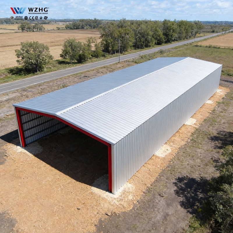 Cost Effective Prefabricated Steel Warehouse Heavy Duty Steel Building Storage Building for Brazilian Grain Agricultural Use