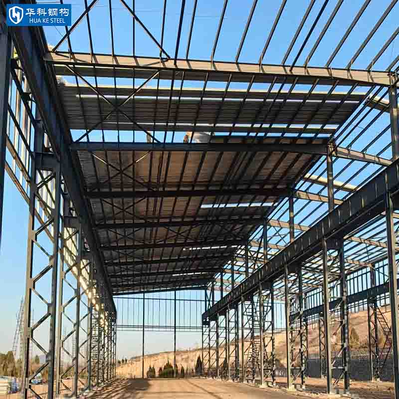 Industrial Steel Framed Buildings Prefabricated Modular Construction for Urban Rural Structure