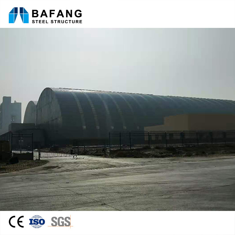 Large Span Prefab Steel Structure Warehouse Manufacturer's Prefab Steel Space Frame Shelter