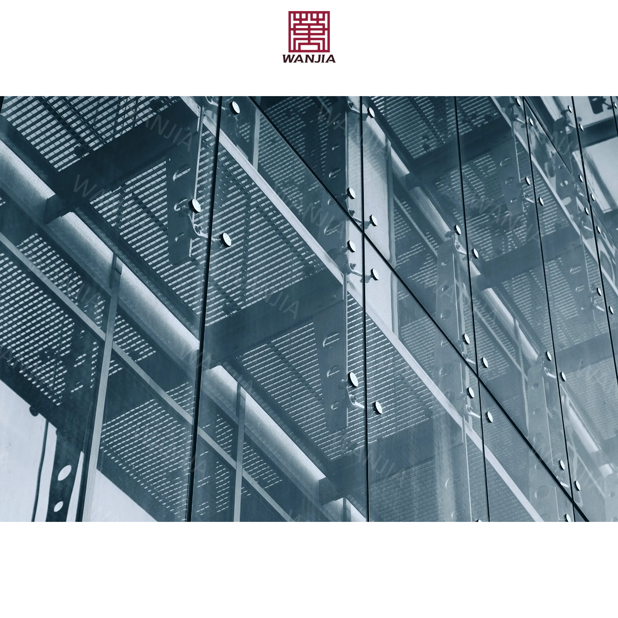 Energy Saving Design Factory Direct Building Exterior Mirror Glass Aluminum Curtain Wall Unitized Curtain Wall