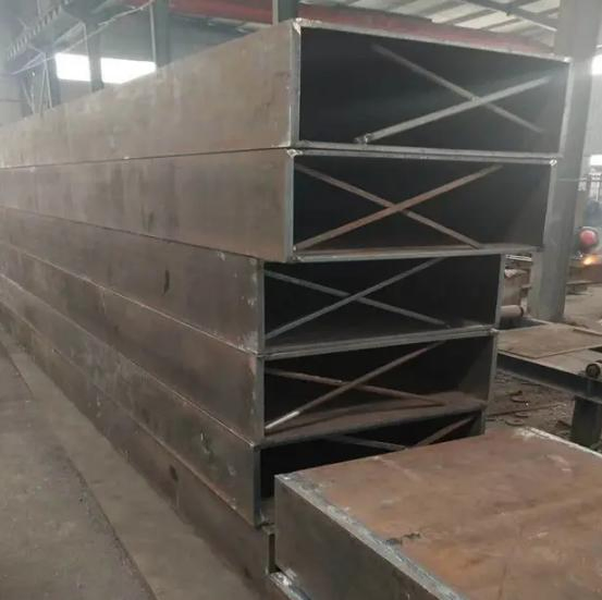 Durable Painted Steel Structure Building with H-Beam Support