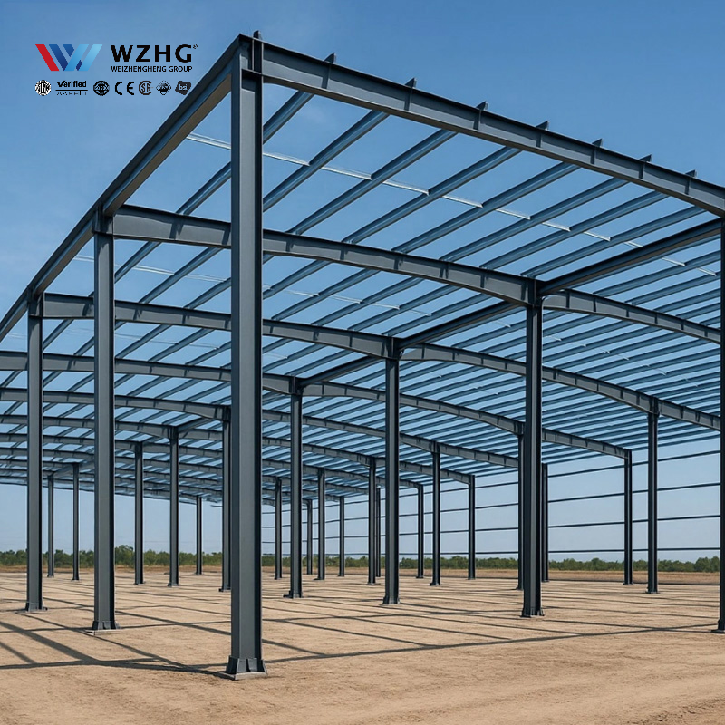 Prefabricated Industrial Warehouse Building Steel Structure ASTM Standard Heavy Duty with Welding Services