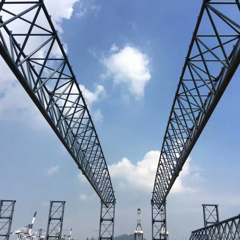 Elegant Steel Pipe Truss for Big-Span Spatial Structure for Venues Gymnasium Stadium Versatile Use Hall Carport Mall Garage Shed