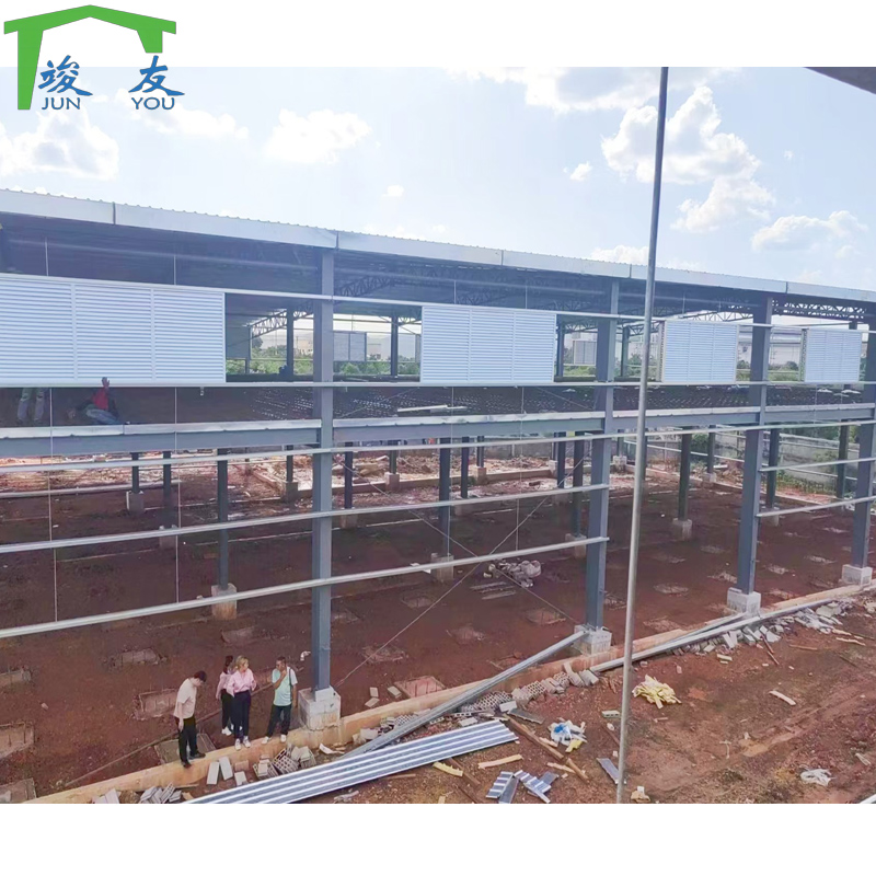 Construction Building Material Price Steel Structure Warehouse Roof Trusses Galvanized Steel Pipe Metal Building Construction