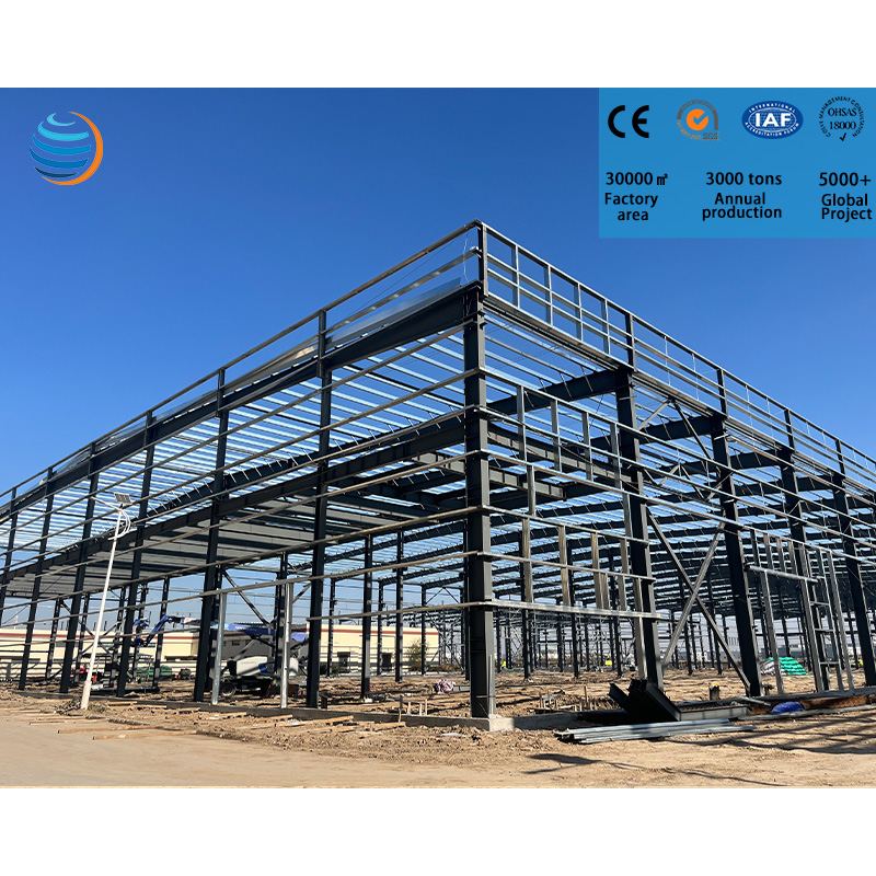 Modular Steel Structure Steel Frame Metal Building For Construction Contractor Project Fast Installation Oem