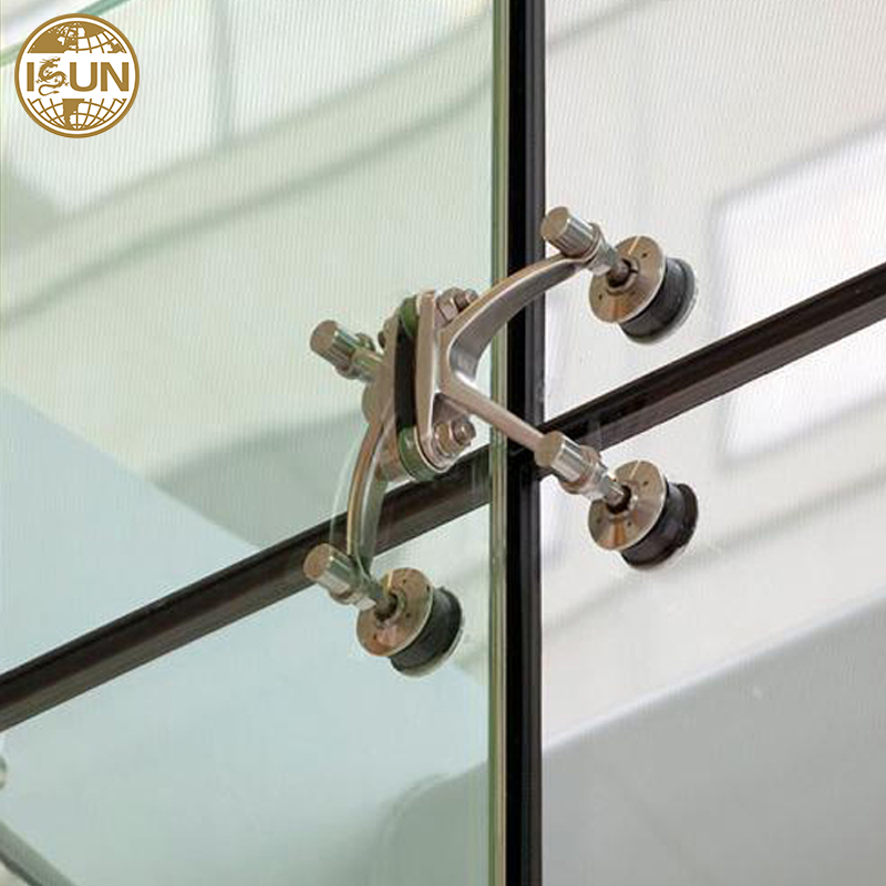 Unitized Frameless Spider Structures Glass Curtain Wall Facade Eco-Friendly Exterior Building Glass