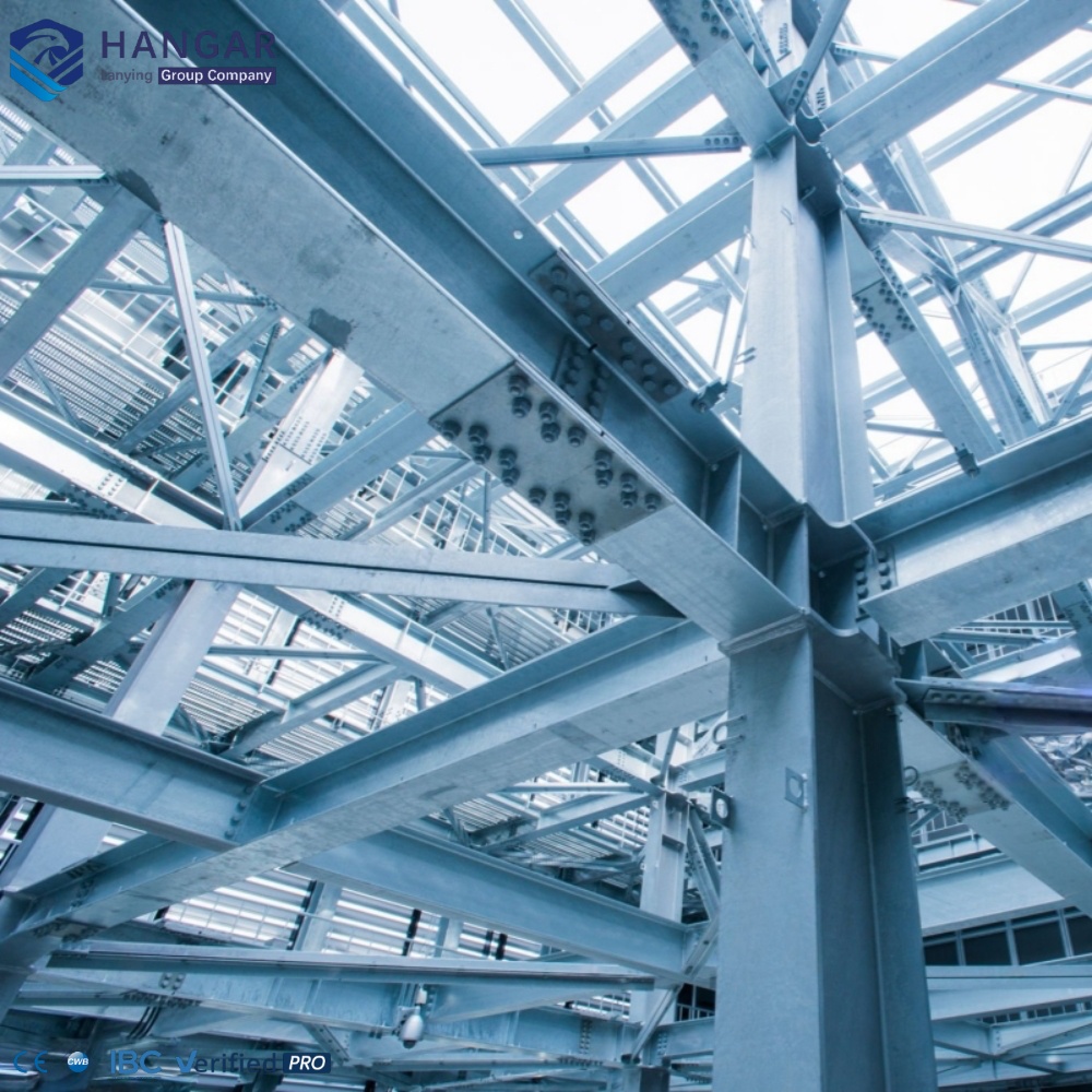 Industrial Steel Building Large Span Prefabricated Factory Metal Construction Heavy Duty Manufacturing Plant