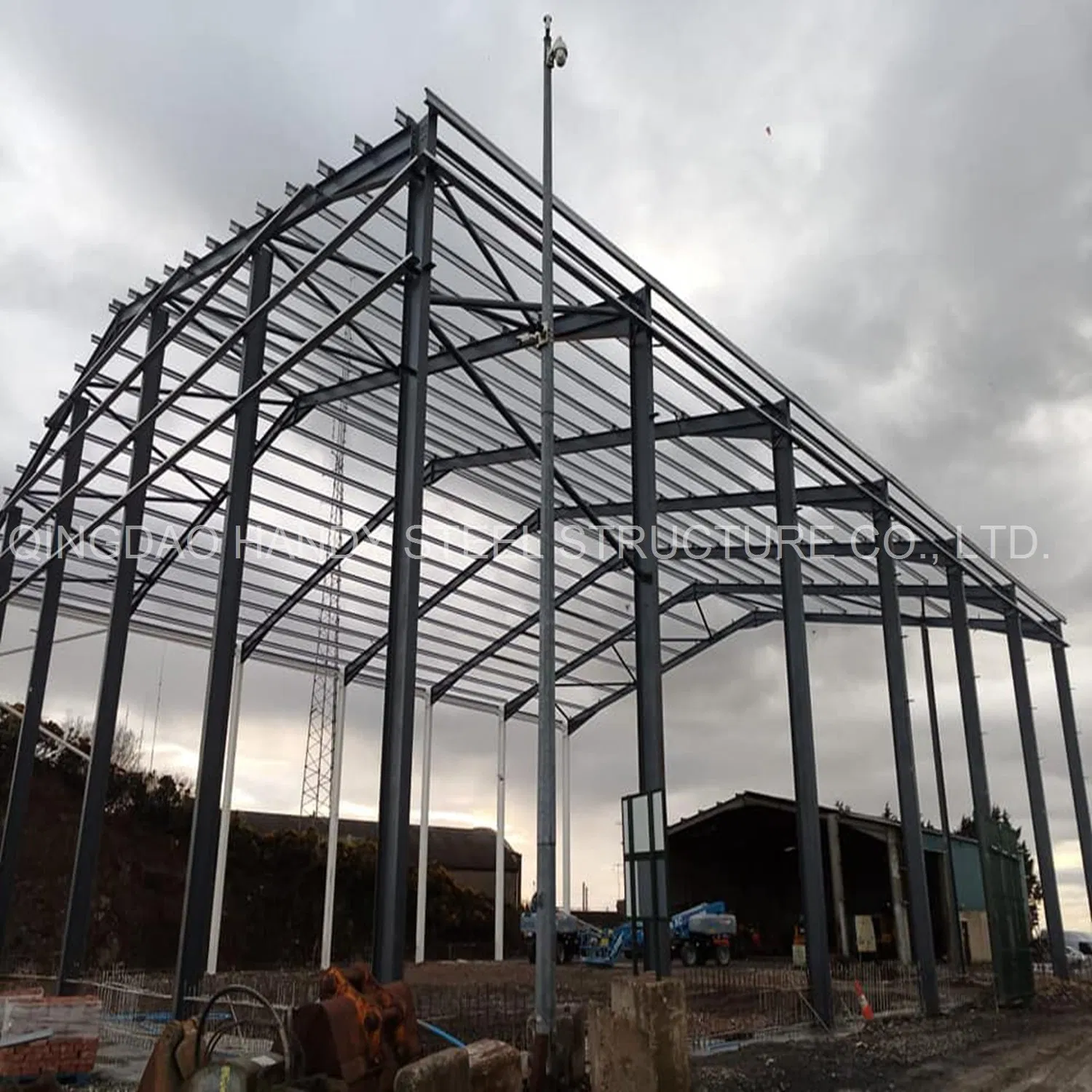 Hot Rolled &amp; Weld Prefabricated Multi Floor Steel Structure Building Kit for Industrial Warehouse Use