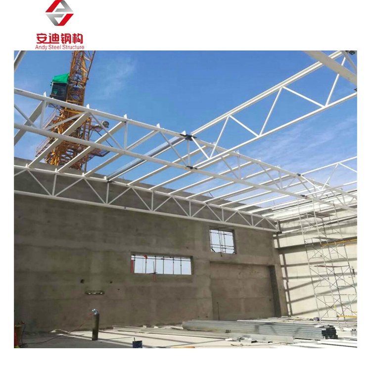Light Gauge Steel Pipe Truss Structure Building Roofing for Metal Structure Construction