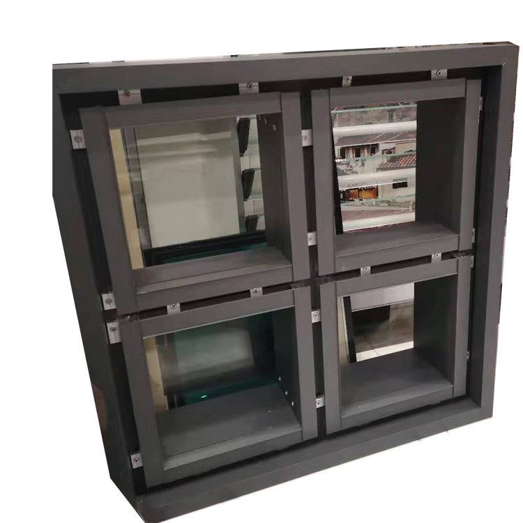 High Wall Tempered Low-e Aluminum Alloy Glass Building Exterior Curtain Wall Window Unitized System 6063 6061 T5 T6
