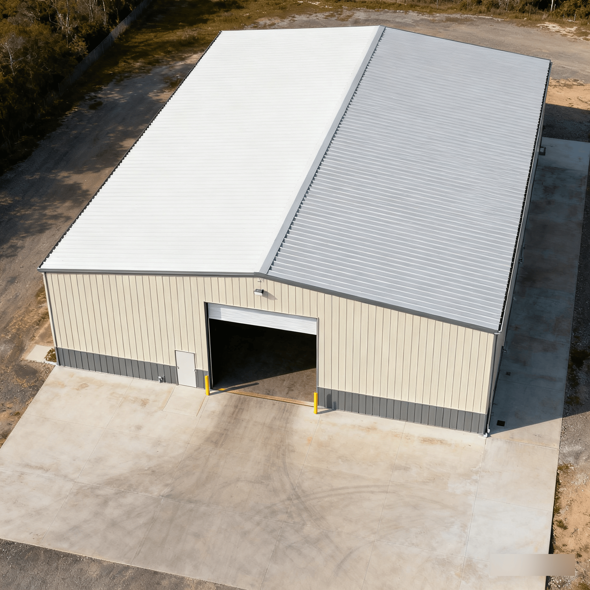 Quick Installation Heavy-Duty Large-Span Grid Prefab Steel Structure Industrial Buildings for Warehouse Workshop Welding Cutting