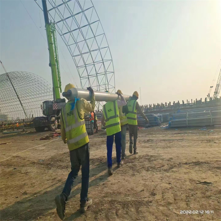 Hight Strength Prefab Galvanized Steel Space Frame Dome Structure