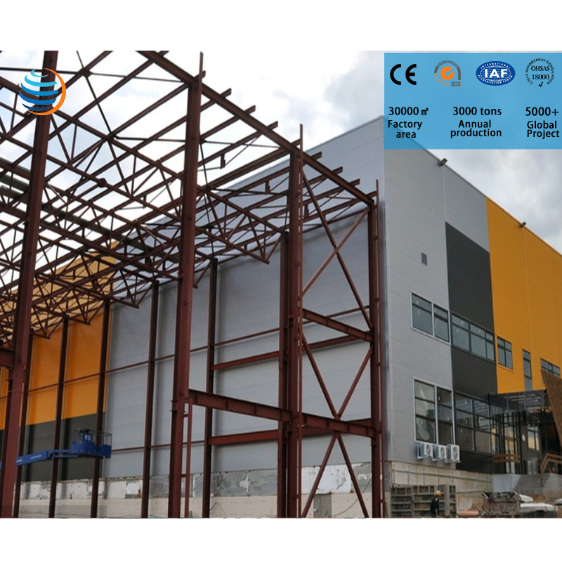 Yaoquan Mechanical Workshop &amp; Warehouse Prefabricated Industrial Steel Structure Building Manufacturer