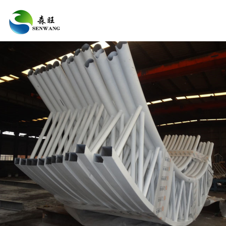 Fast Installation Prefabricated Steel Structure Stadium Building Round Pipe Trusses