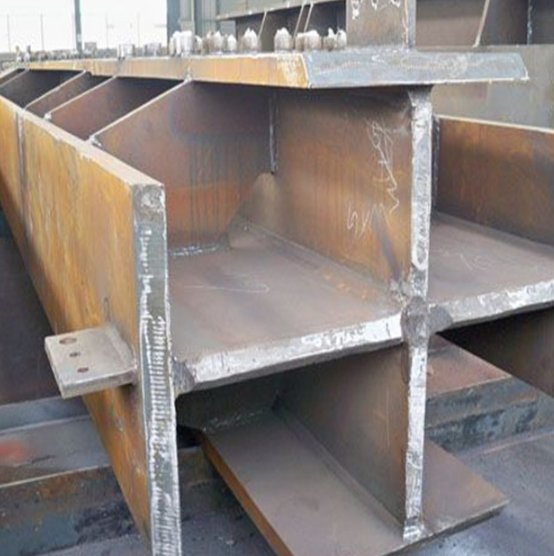Durable Painted Steel Structure Building with H-Beam Support