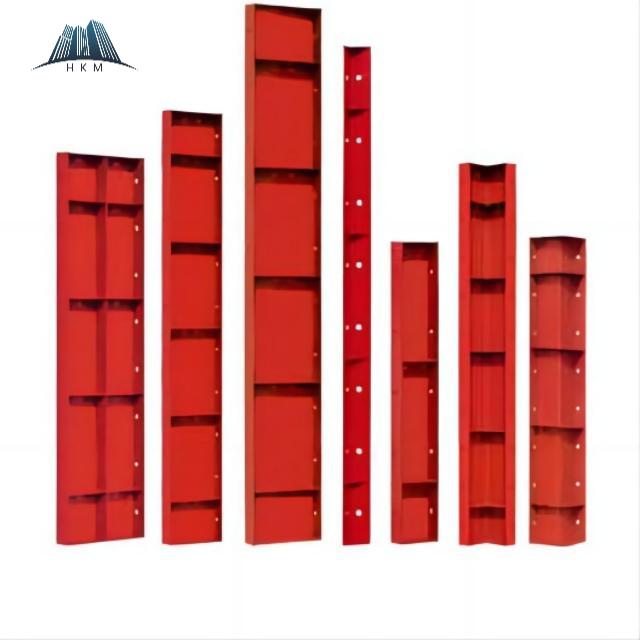 Construction Adjustable Arced Wall Column Steel Formwork System with H20 Timber Beam and Plywood for Concrete
