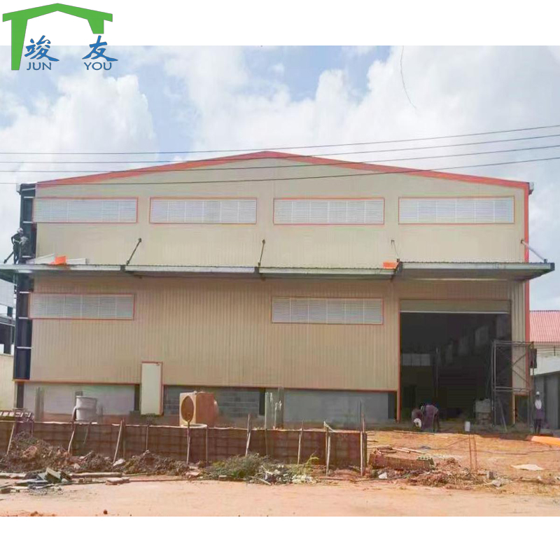 Construction Building Material Price Steel Structure Warehouse Roof Trusses Galvanized Steel Pipe Metal Building Construction