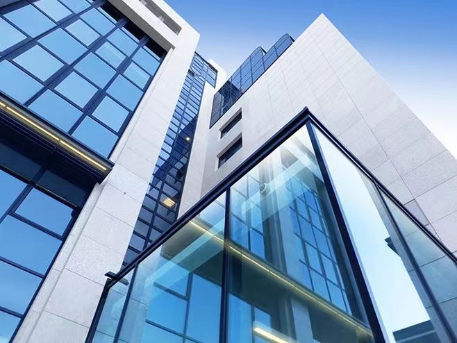 Unitized Visible Invisible Frame Building High Quality Facade Panels Window Wall Double Insulated Glass Unitized Curtain Wall