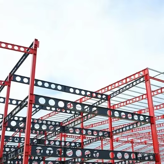 Castellated Hot-Rolled Beams for Aesthetically Superior &amp; Durable Pre-Engineered Steel Structure Buildings for House Designs