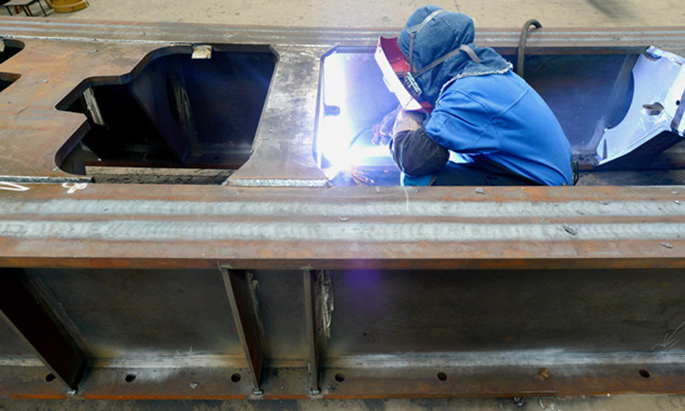 Heavy duty welded parts