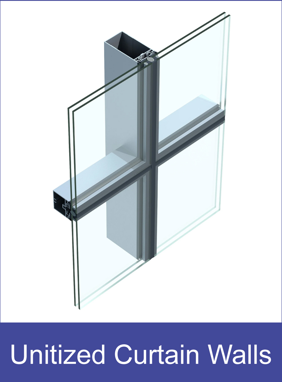 Curtain Wall Profile Detail 1