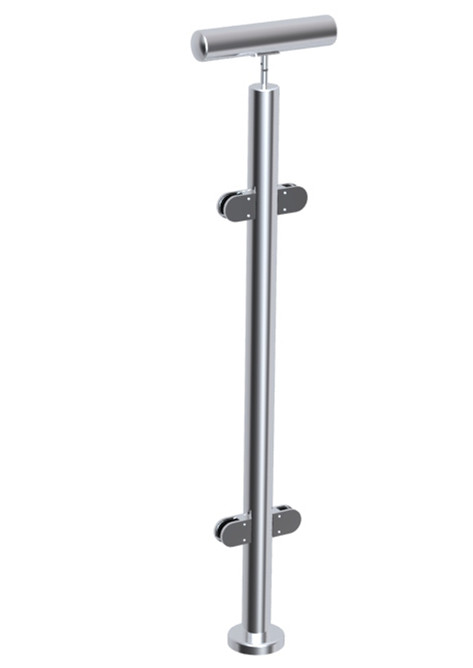 Stainless Steel Decorative Concrete Baluster Mold Balustrade Post for Glass Railing System
