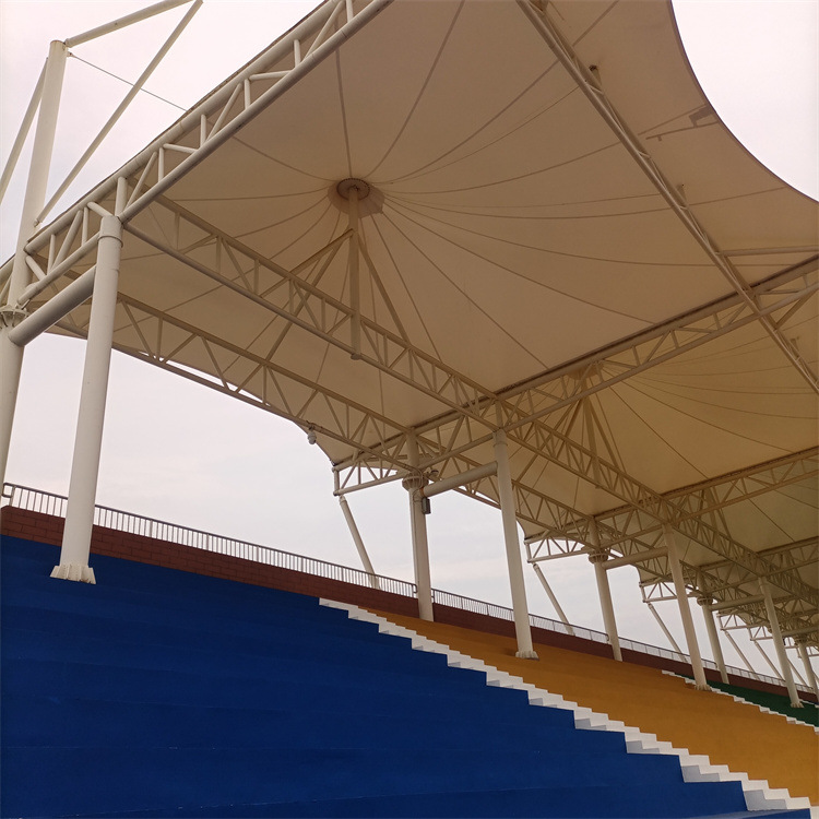 Fast Installation Prefabricated Steel Structure Stadium Building Round Pipe Trusses