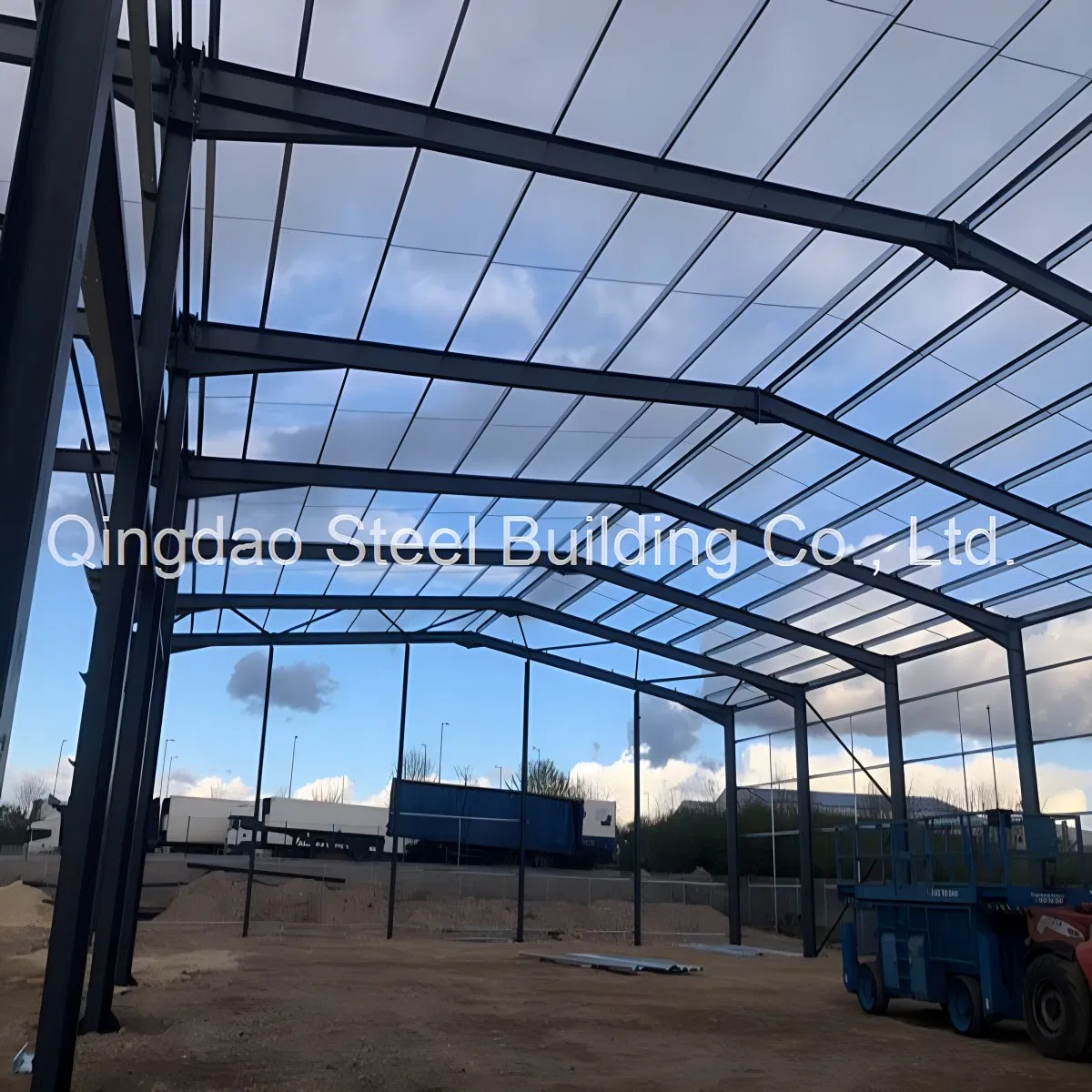 China Prefab/Prefabricated Steel Structure Construction Building for Steel Industrial Workshop/Warehouse/Storage/Farm Shed/Modular House