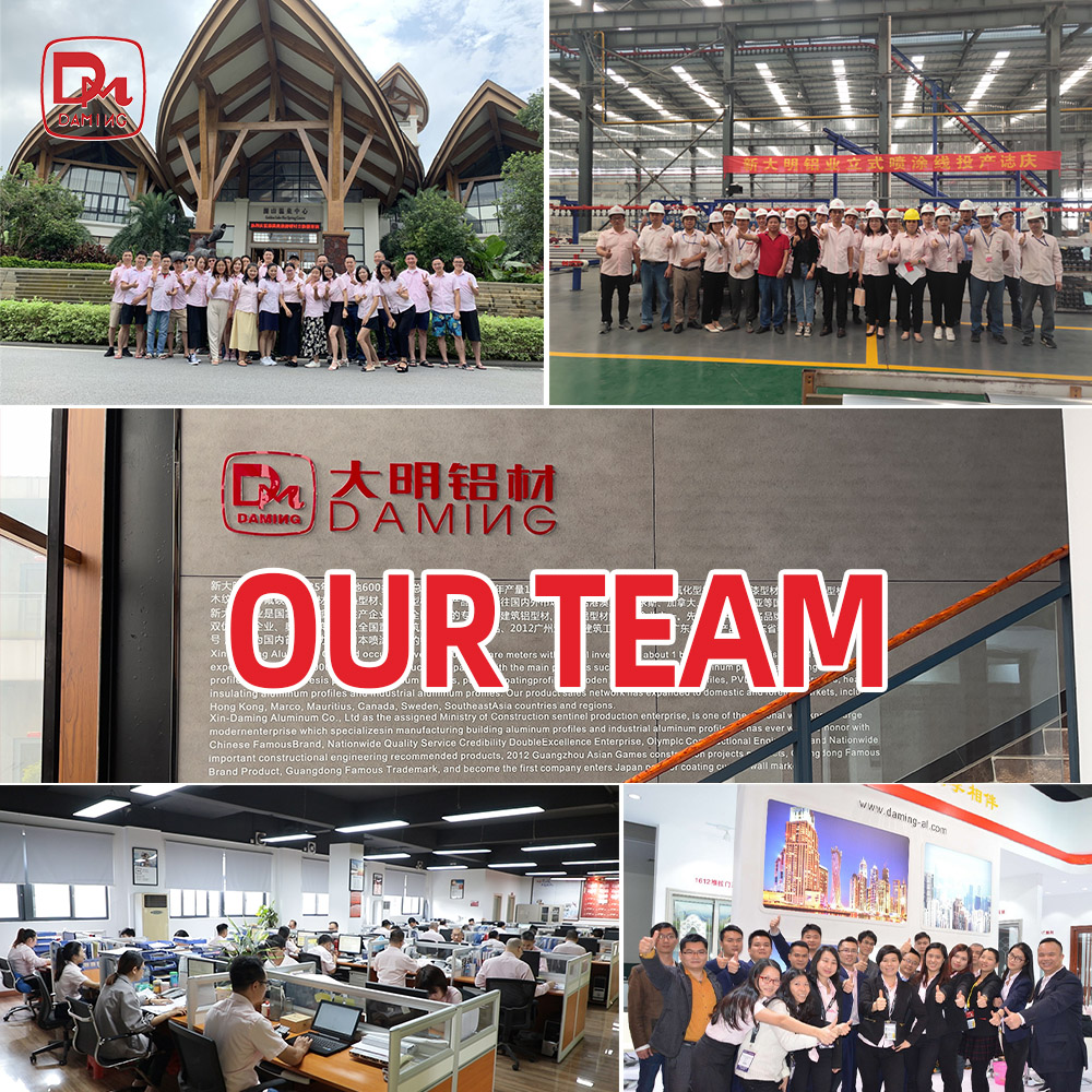 Glass Profile Aluminum Construction Unitized Curtain Wall Modern Architectural Frame