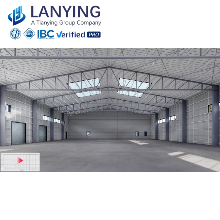 Prefabricated Large Span Space Frame Soccer Football Stadium Building Low Cost Sport Hall Building