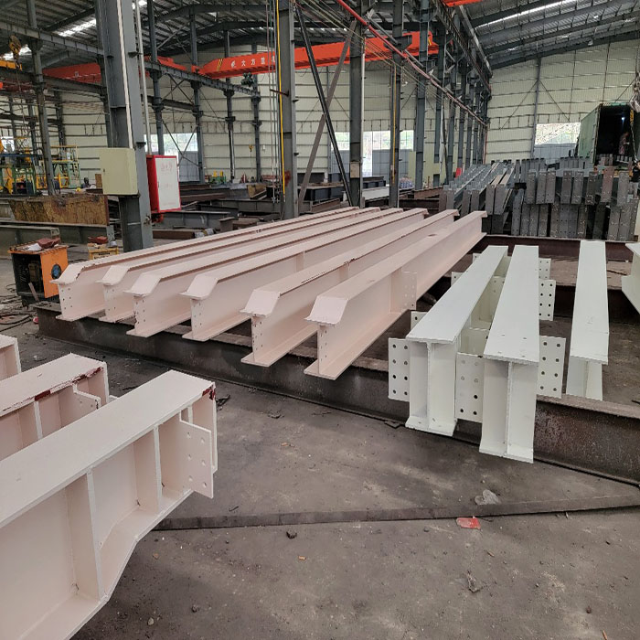 Customized Sizes Painted Galvanized Steel Columns &amp; Beams with Baking Varnish for Warehouse &amp; Workshop Use