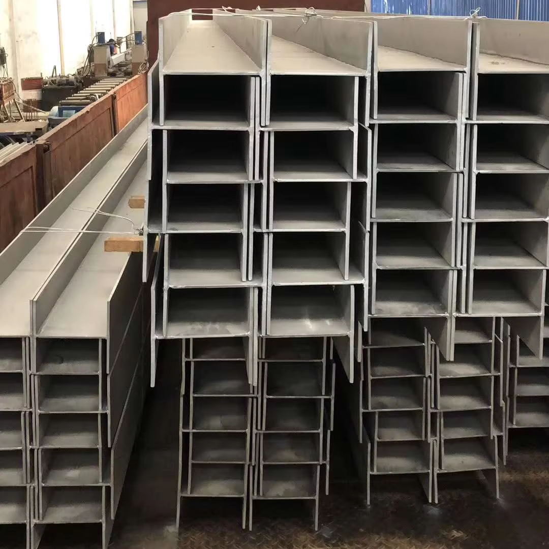 China-Made Non-Alloy Steel H-Beams Welded Structural Sections Cutting 635*310*20*25 2205 410 2507 316Ti 904L 321 310S H Profile