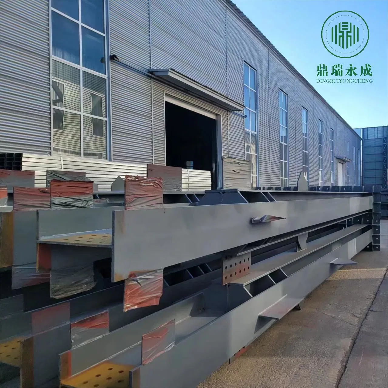 Prefabricated Steel Components: H-Beams &amp; Box Columns Q235/Q345/Q355/A36/A992/A572