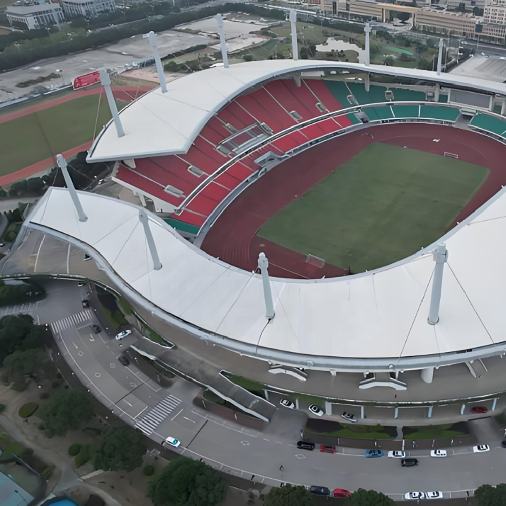 DAC Football Stadium Steel Structure Building Prefabricated Gym Stadium Roof Steel Structure
