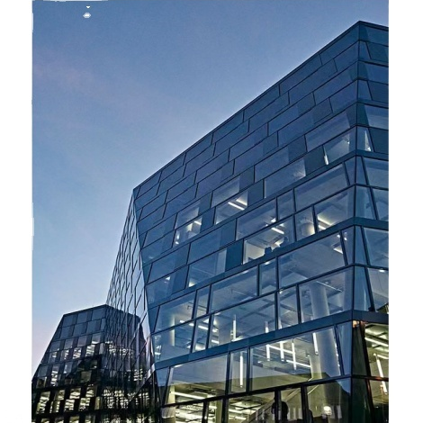 Unitized Visible Invisible Frame Building High Quality Facade Panels Window Wall Double Insulated Glass Unitized Curtain Wall