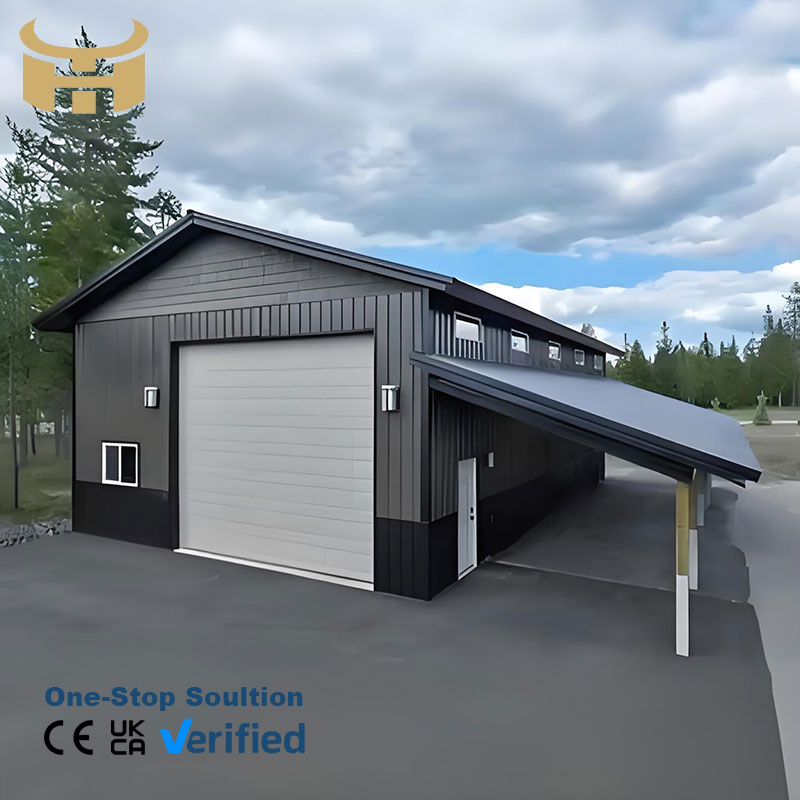 Modern Design High Quality Prefab Steel Car Garage Outdoor &amp; Indoor Metal Warehouse