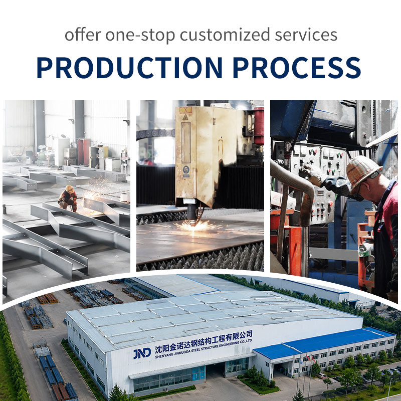 Space Frame Industrial Customizable Building Prefab Steel Structure Warehouse Building