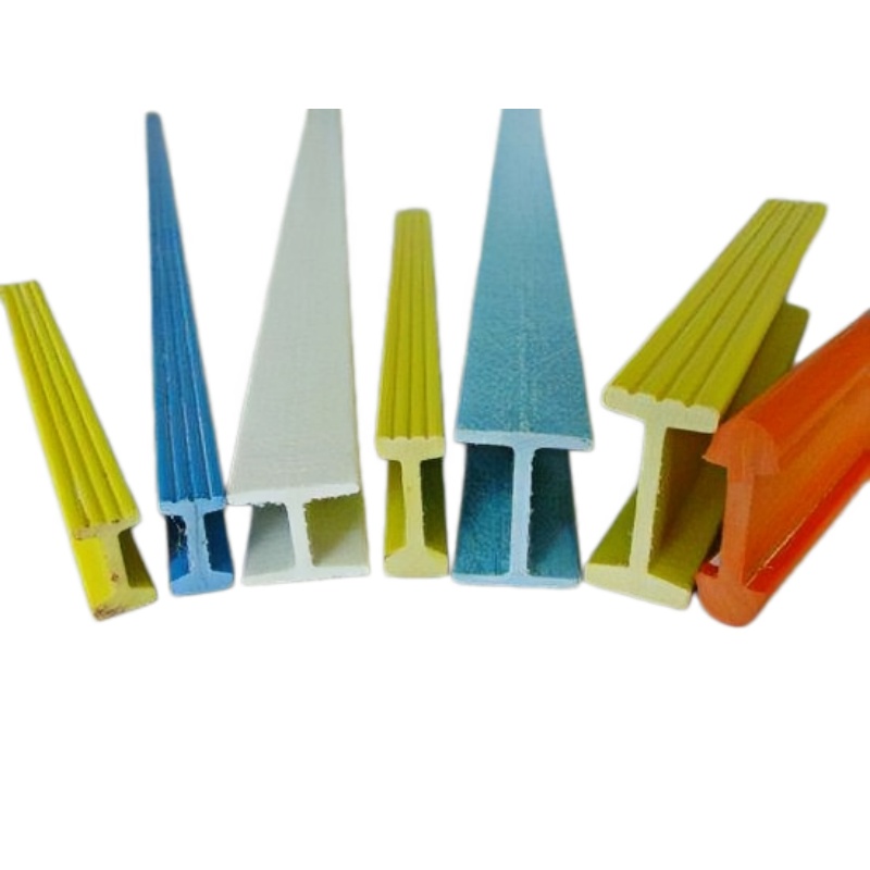Heavy Loading Capacity Pultruded GRP H Beam 150*150mm 200*200mm Replacement For Steel Beam Structural Reinforcement