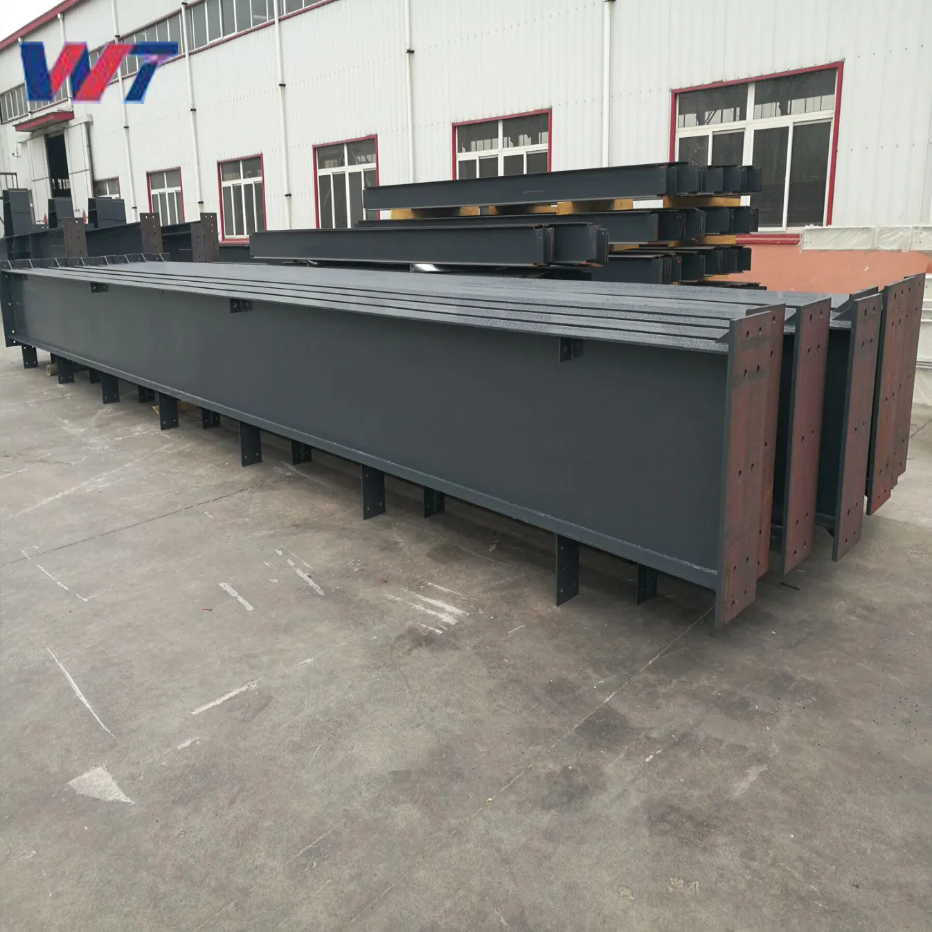 Metal Fabrication Steel Structure Galvanized H Column and H Beam
